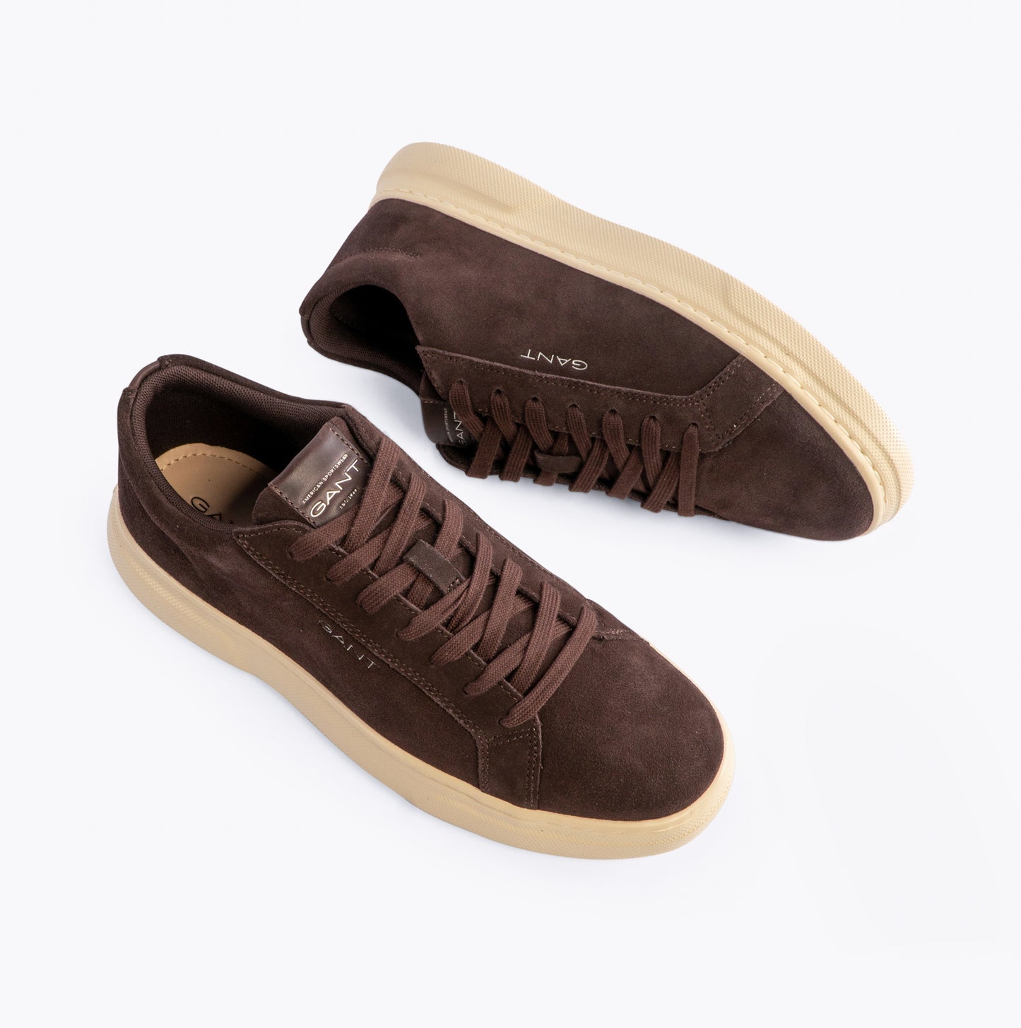 JOREE Mens Trainers Dark Brown