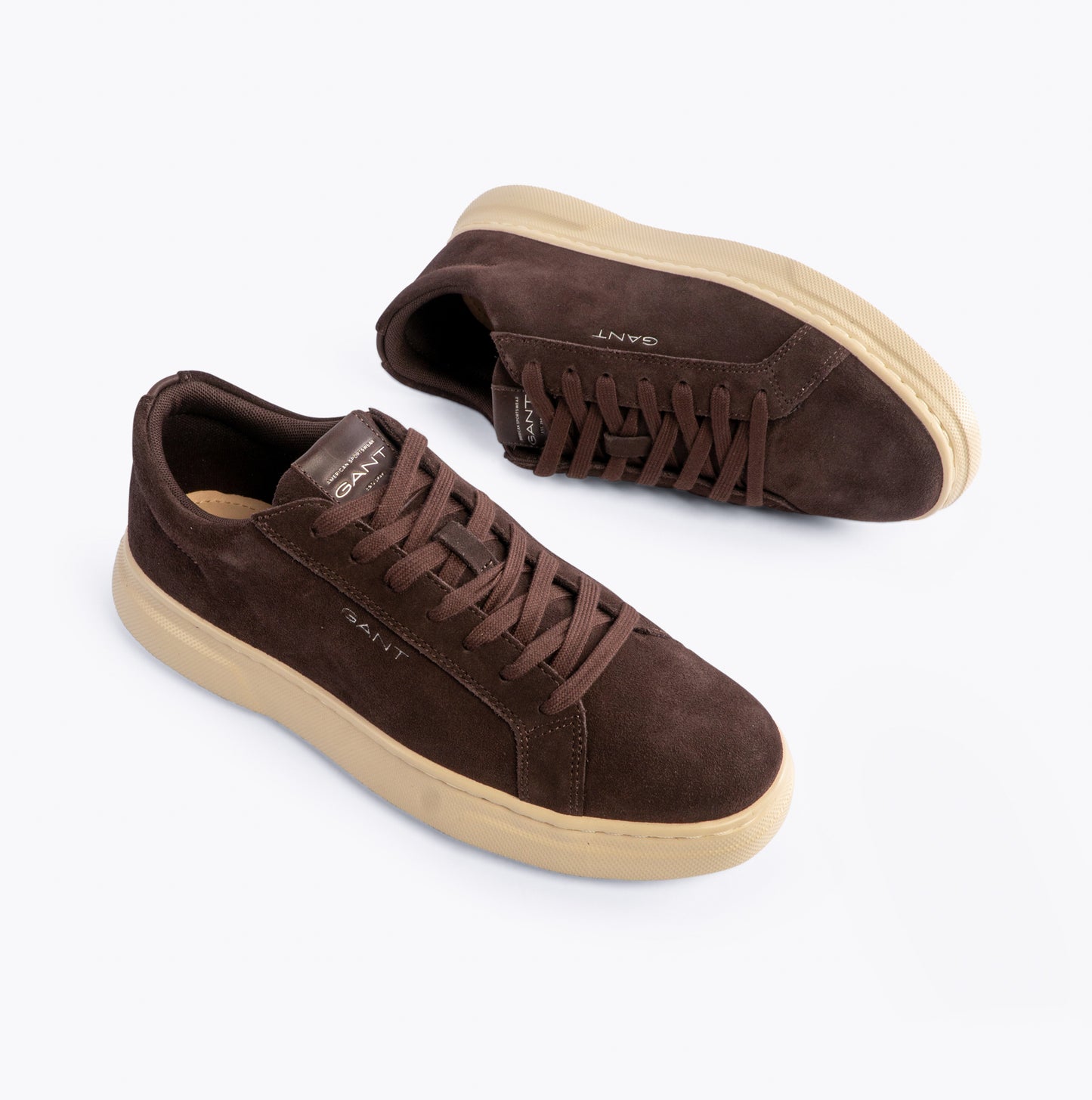 JOREE Mens Trainers Dark Brown