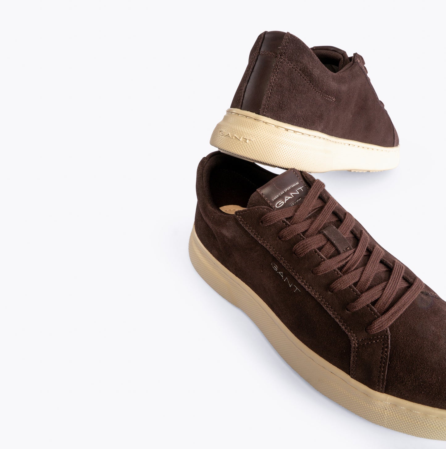 JOREE Mens Trainers Dark Brown