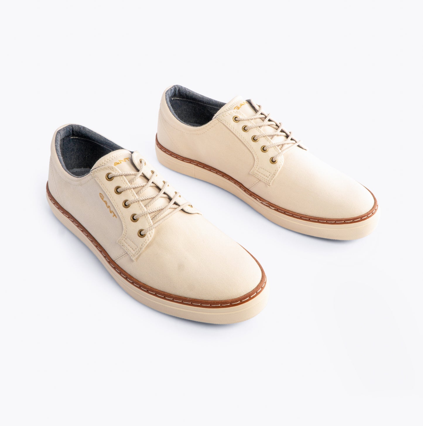 PREPVILLE Mens Trainers Bone Beige