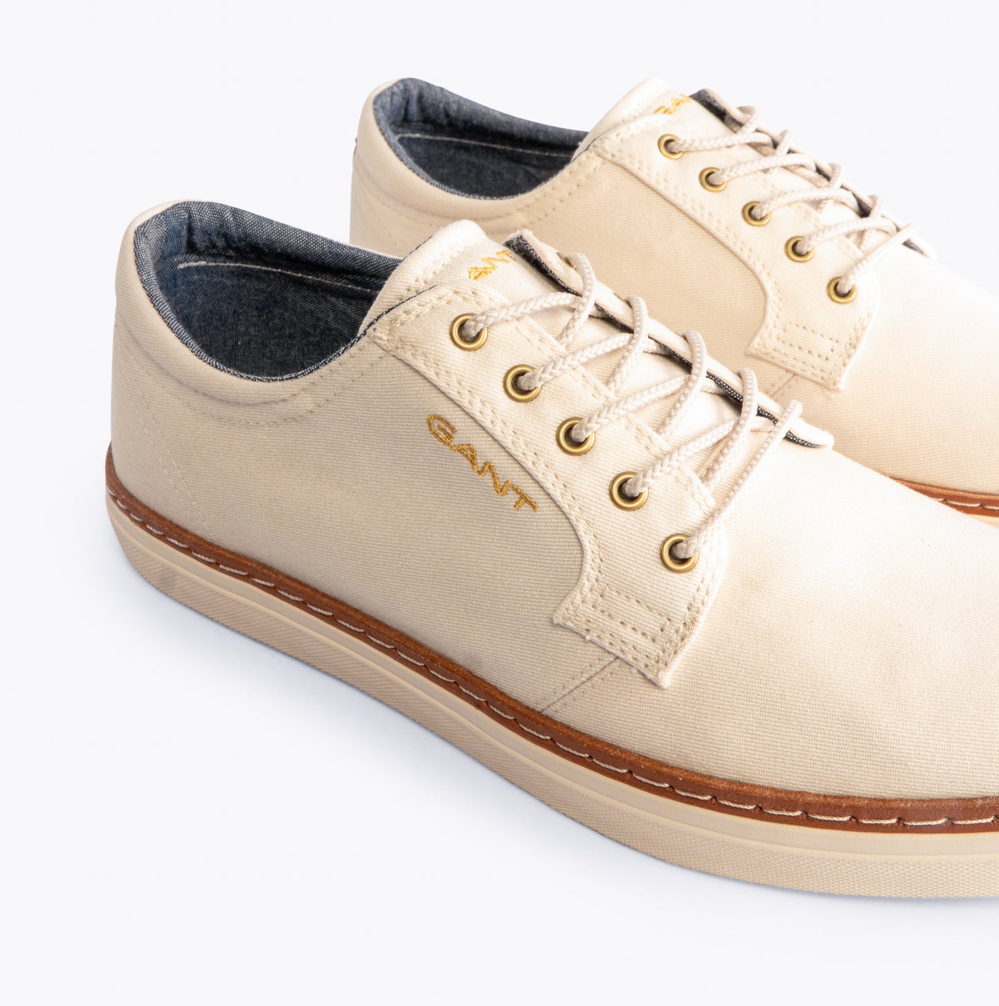 PREPVILLE Mens Trainers Bone Beige