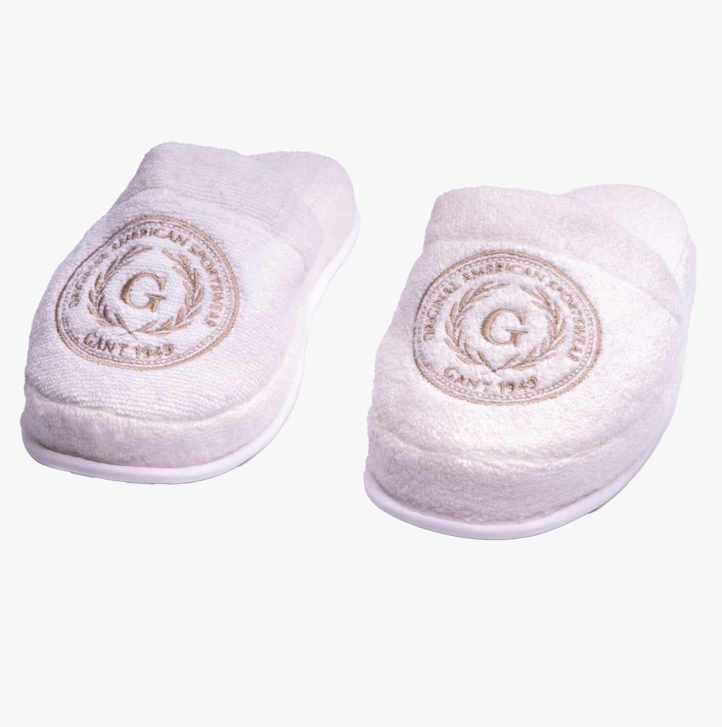 CREST Unisex Mule Slippers White