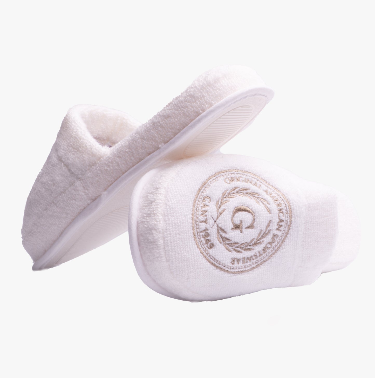 CREST Unisex Mule Slippers White