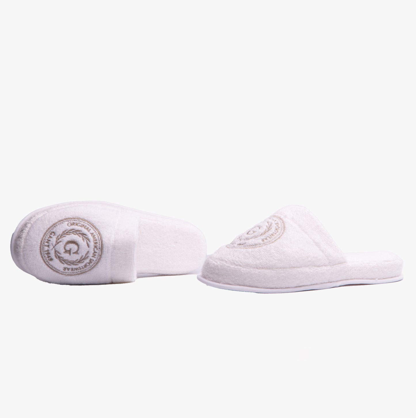 CREST Unisex Mule Slippers White