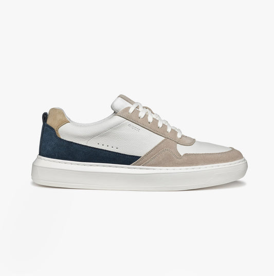 U DEIVEN Mens Trainers Sand/White