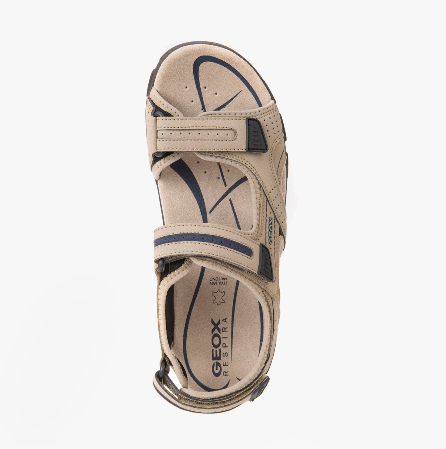 UOMO SANDAL STRADA Mens Sandals Sand/Navy