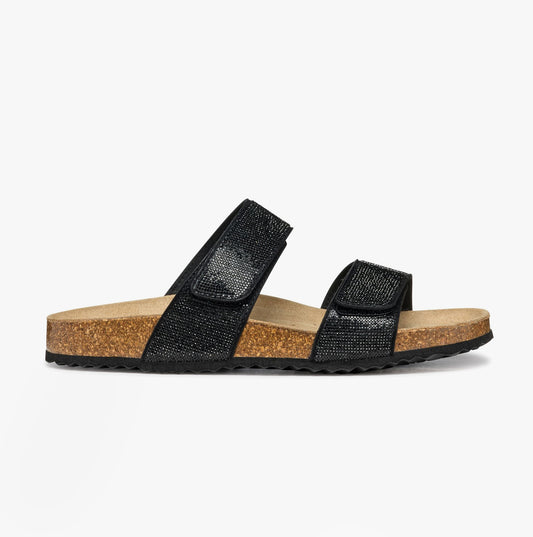 D BRIONIA R Mule Womens Sandals Black