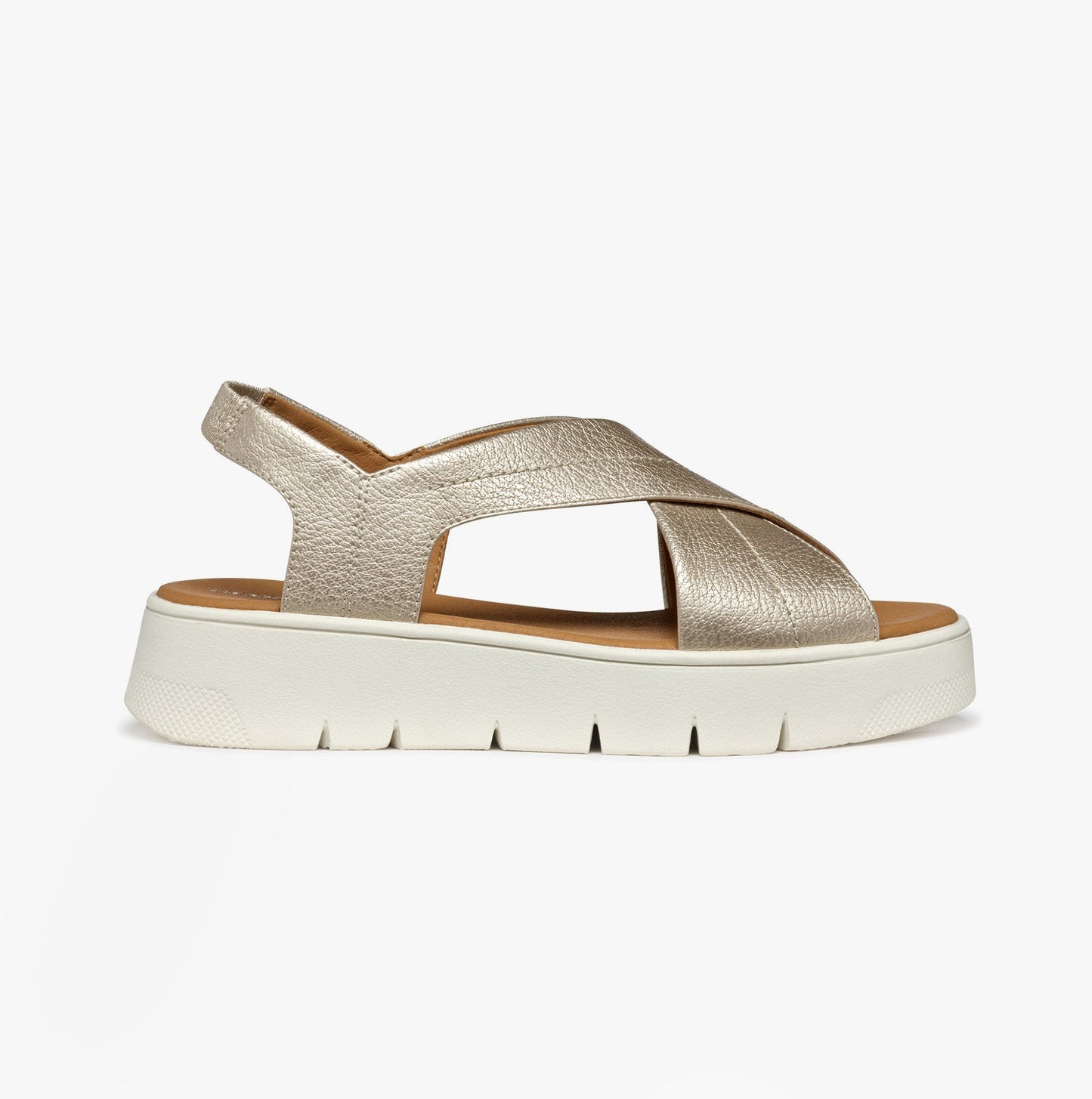 D DANDRA 40 Womens Sandals Light Gold