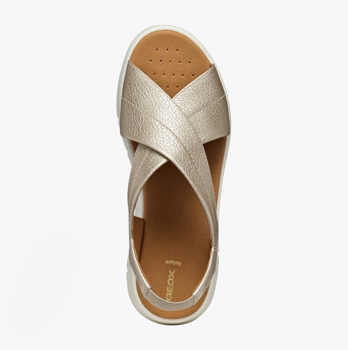 D DANDRA 40 Womens Sandals Light Gold
