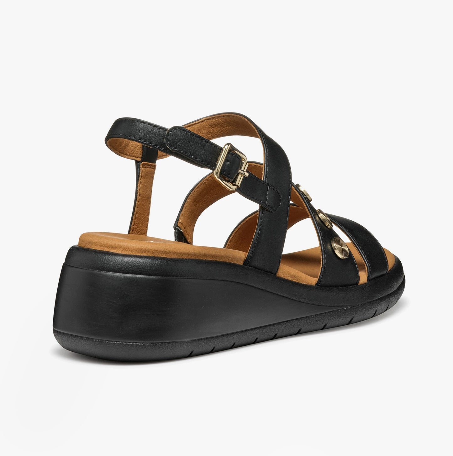 D MELICONIA Womens Sandals Black