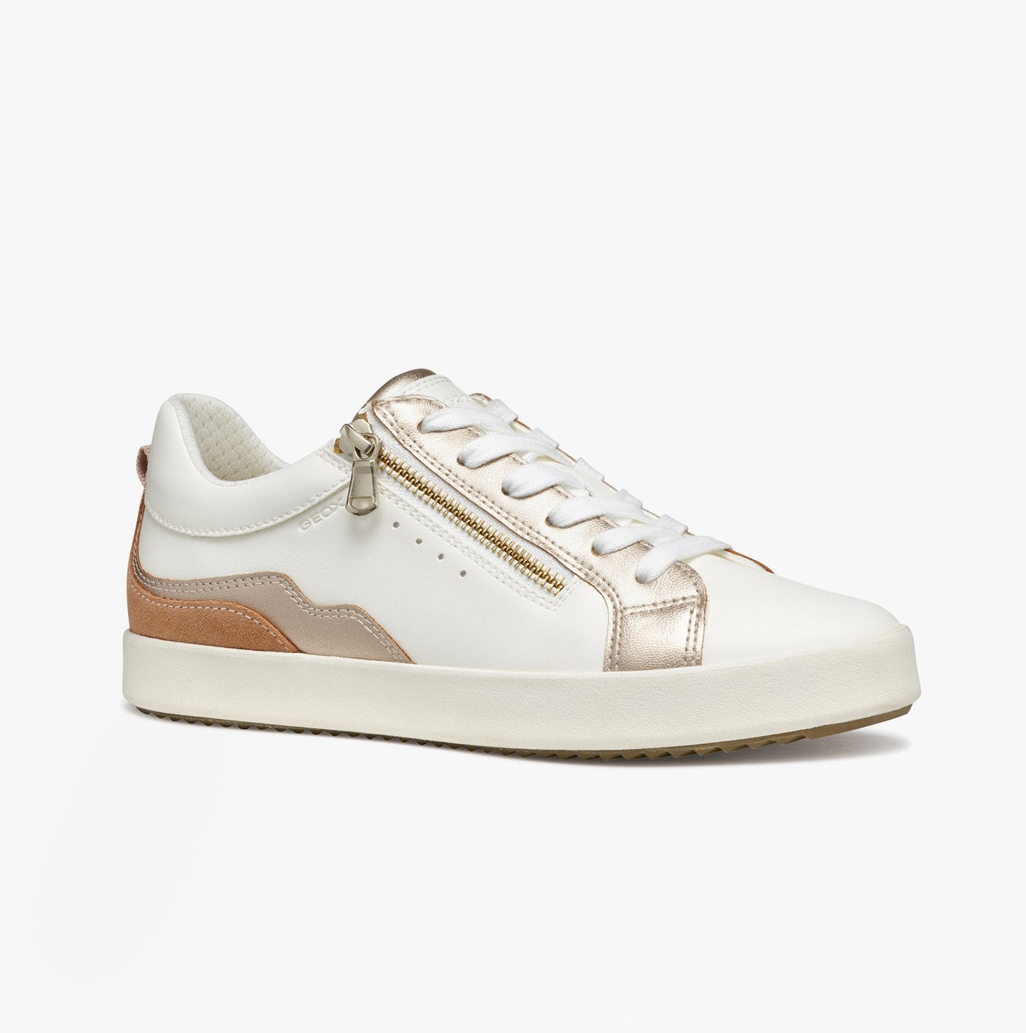 D BLOMIEE Womens Trainers Optic White/Nude