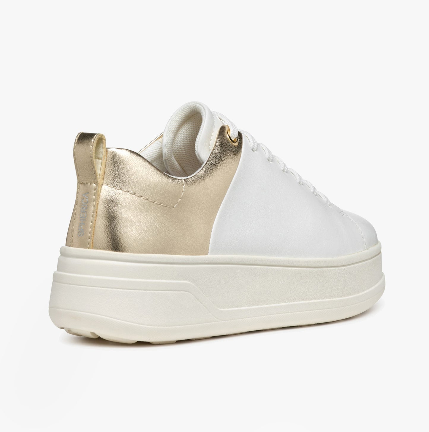 D SPHERICA ECUB-2 Womens Trainers White/Light Gold