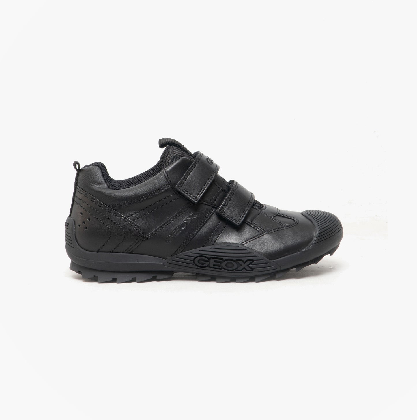 SAVAGE A Boys Leather School Shoes Black