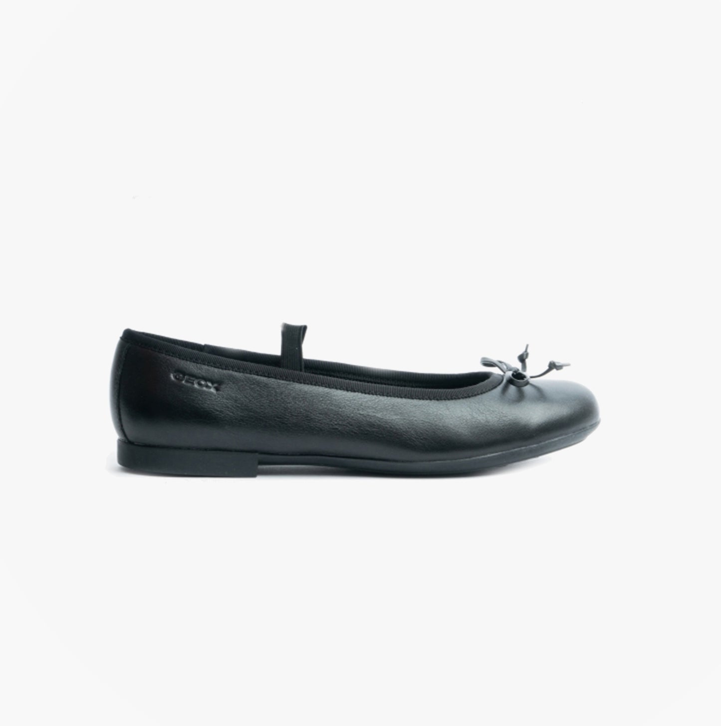 PLIE Girls School Shoes Smooth Black