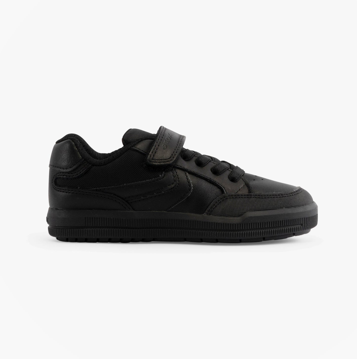 J ARZACH Boys School Shoes Black