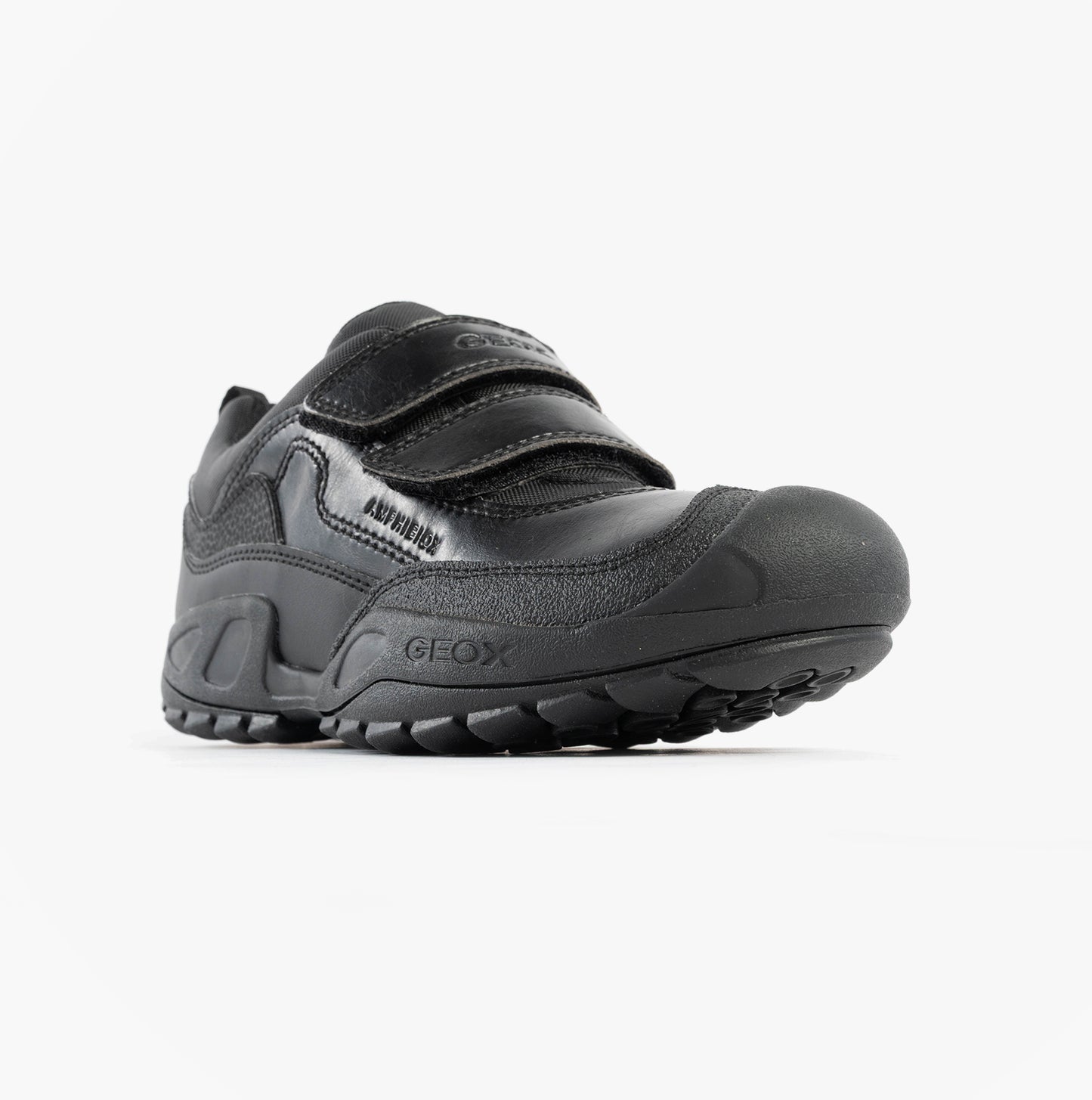 SAVAGE B Boys Waterproof School Shoes Black