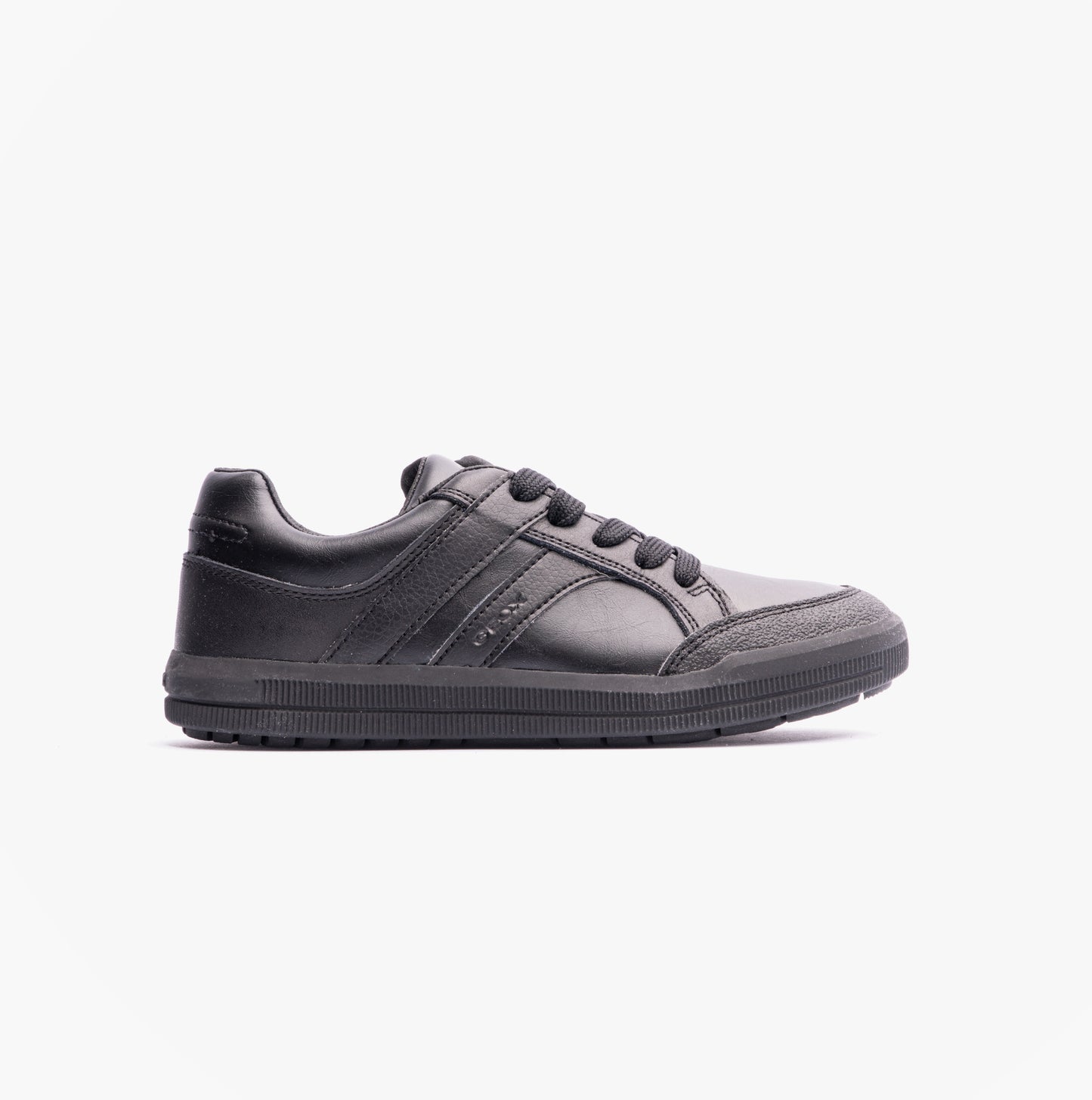 ARZACH Boys Lace-Up Black School Shoes