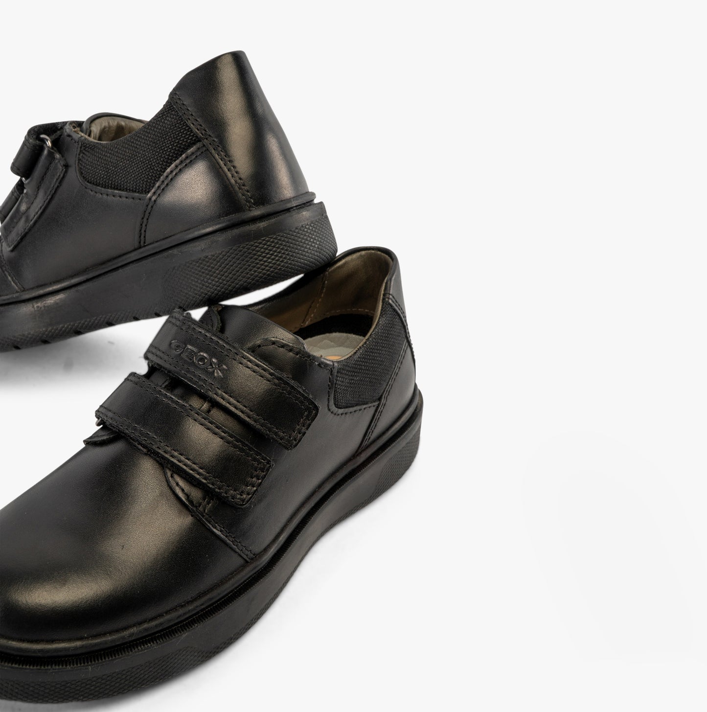 J RIDDOCK Boys Shoes Black