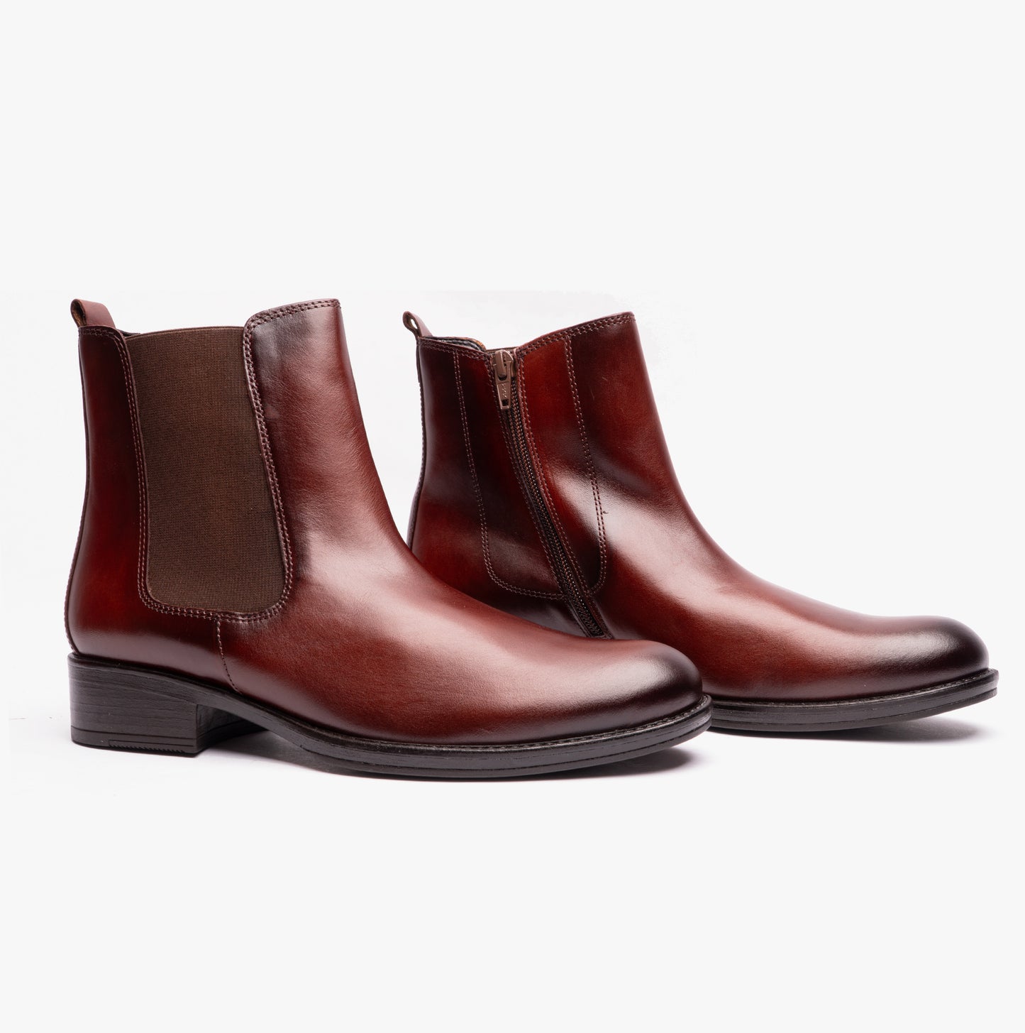 ADAIR Womens Ankle Boots Brown
