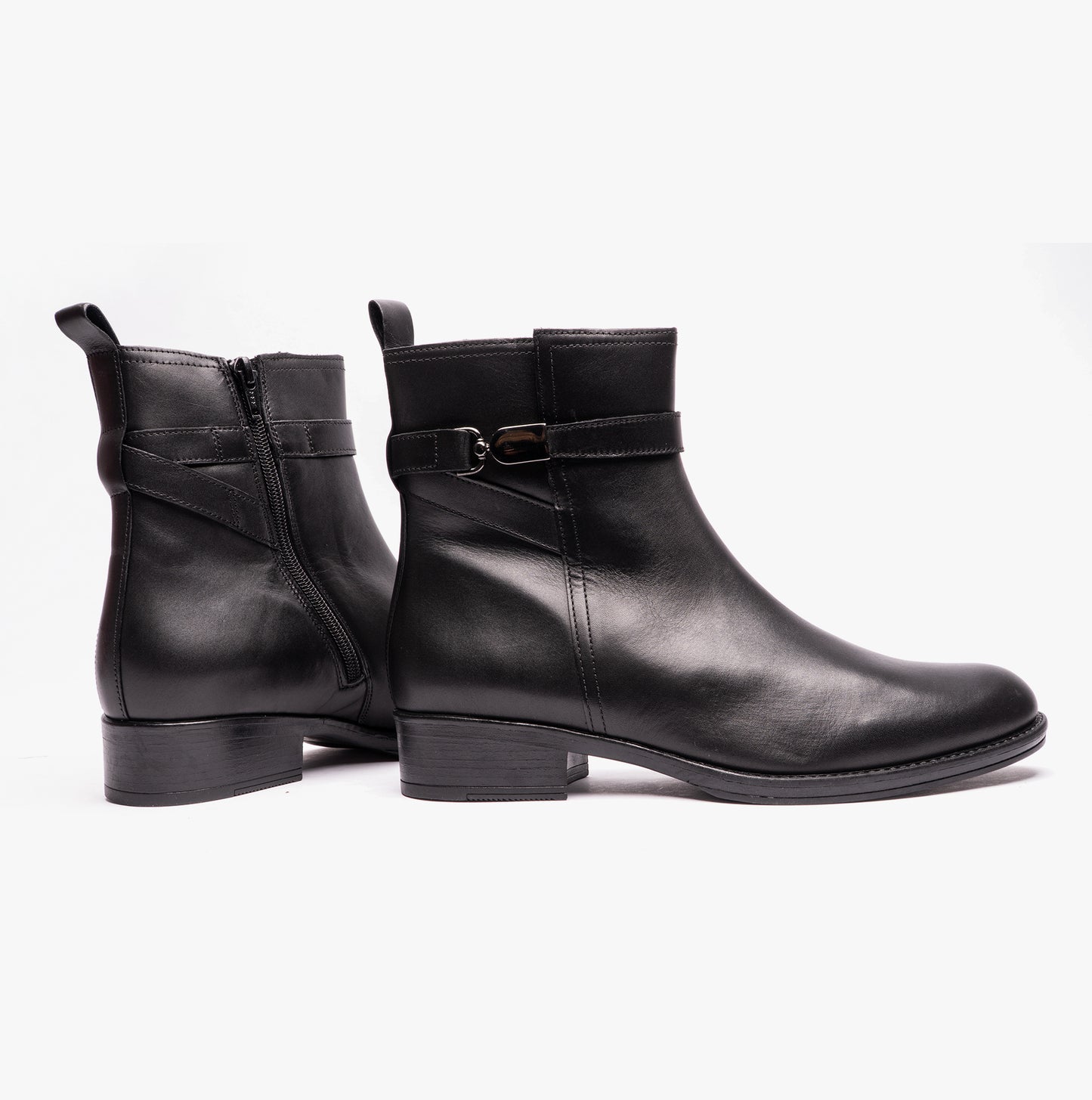 ANIKA Womens Ankle Boots Black