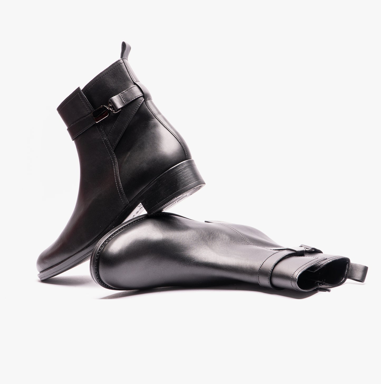 ANIKA Womens Ankle Boots Black