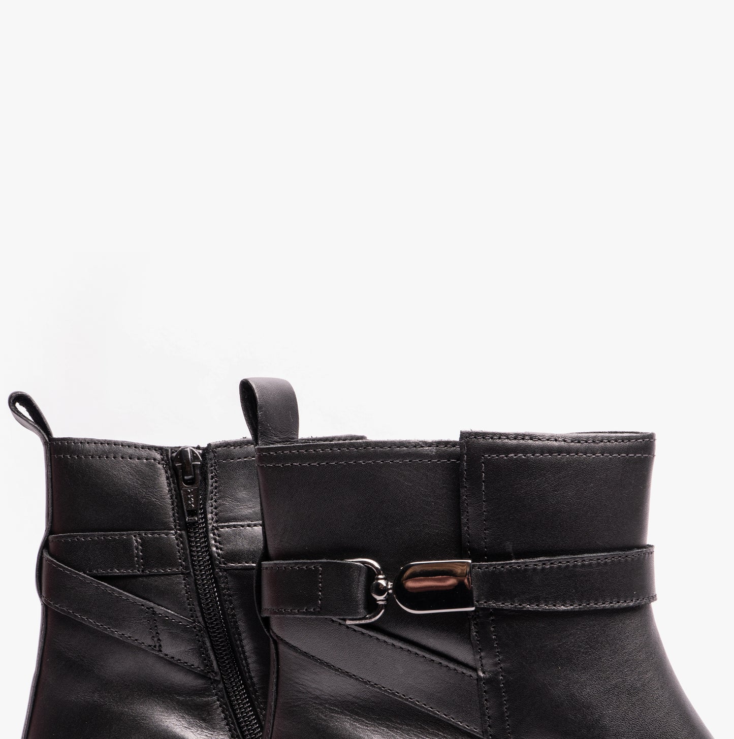 ANIKA Womens Ankle Boots Black