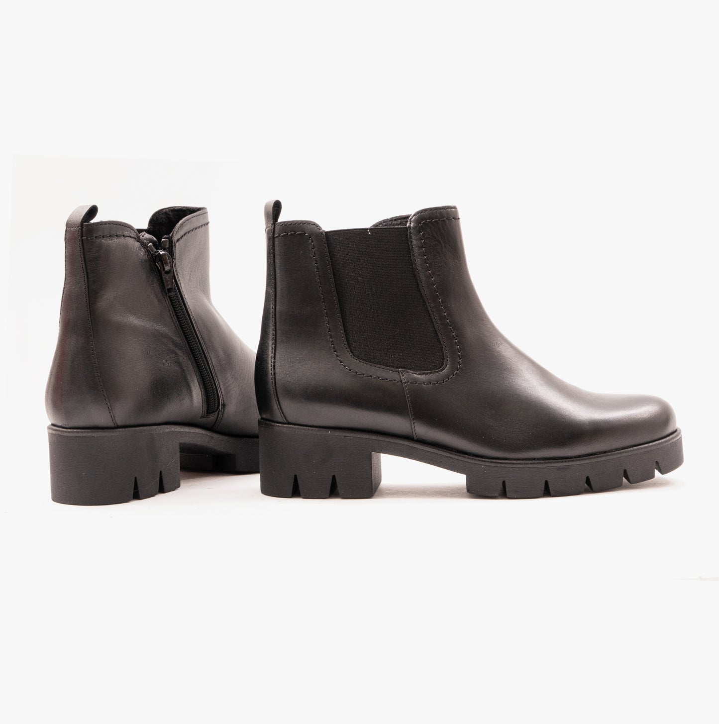 BODO Womens Ankle Boots Black