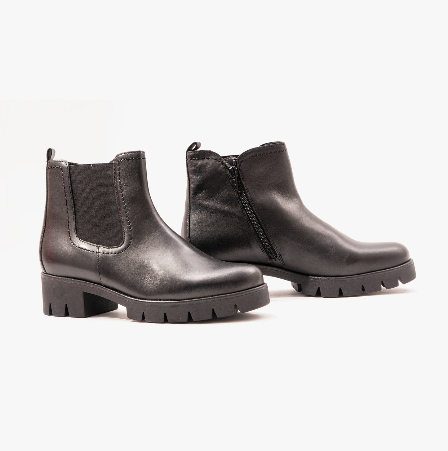 BODO Womens Ankle Boots Black