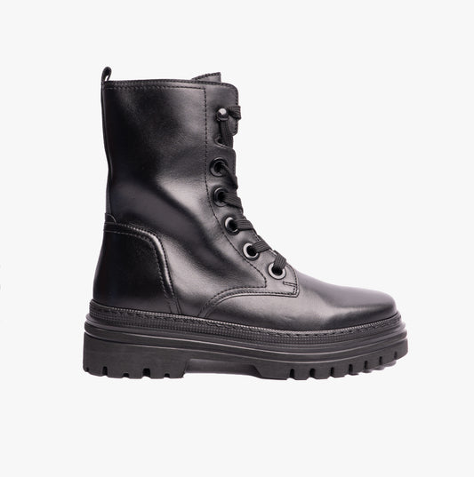 GENOA Womens Ankle Boots Black