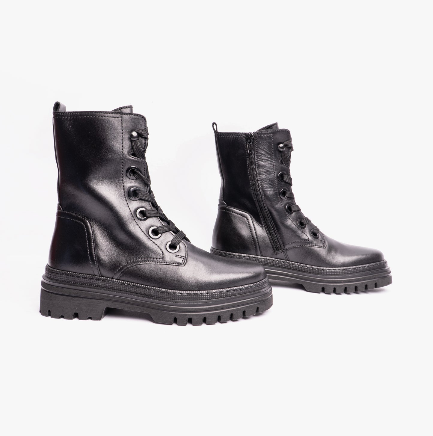 GENOA Womens Ankle Boots Black