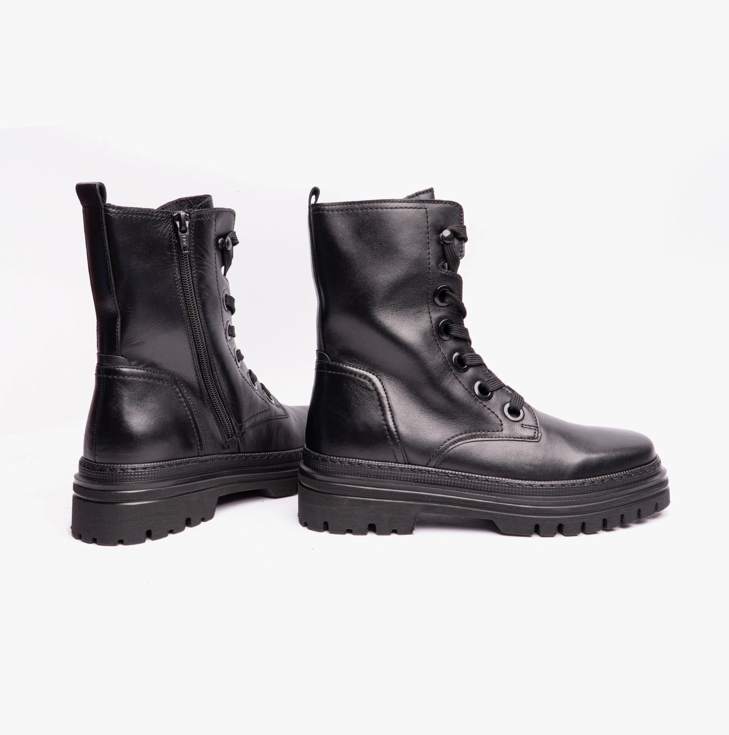GENOA Womens Ankle Boots Black