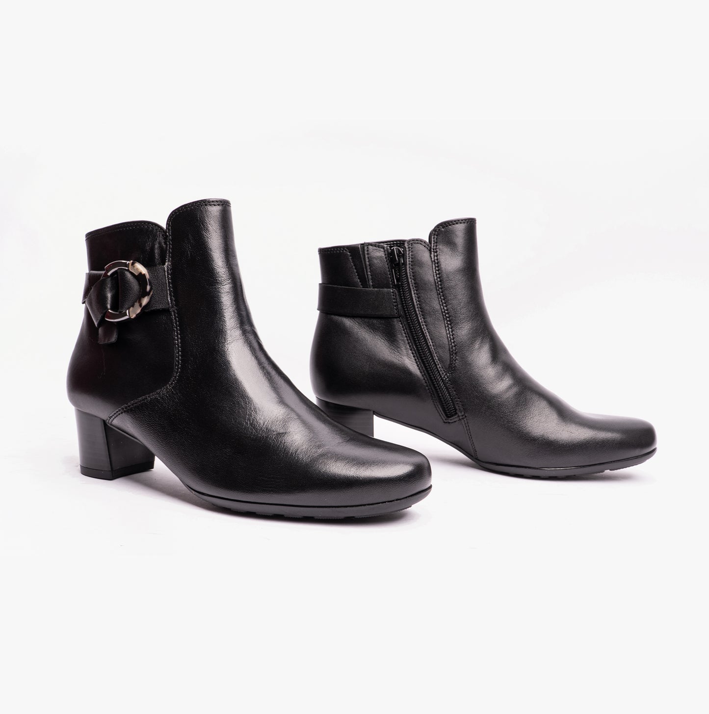 HEMP Womens Ankle Boots Black