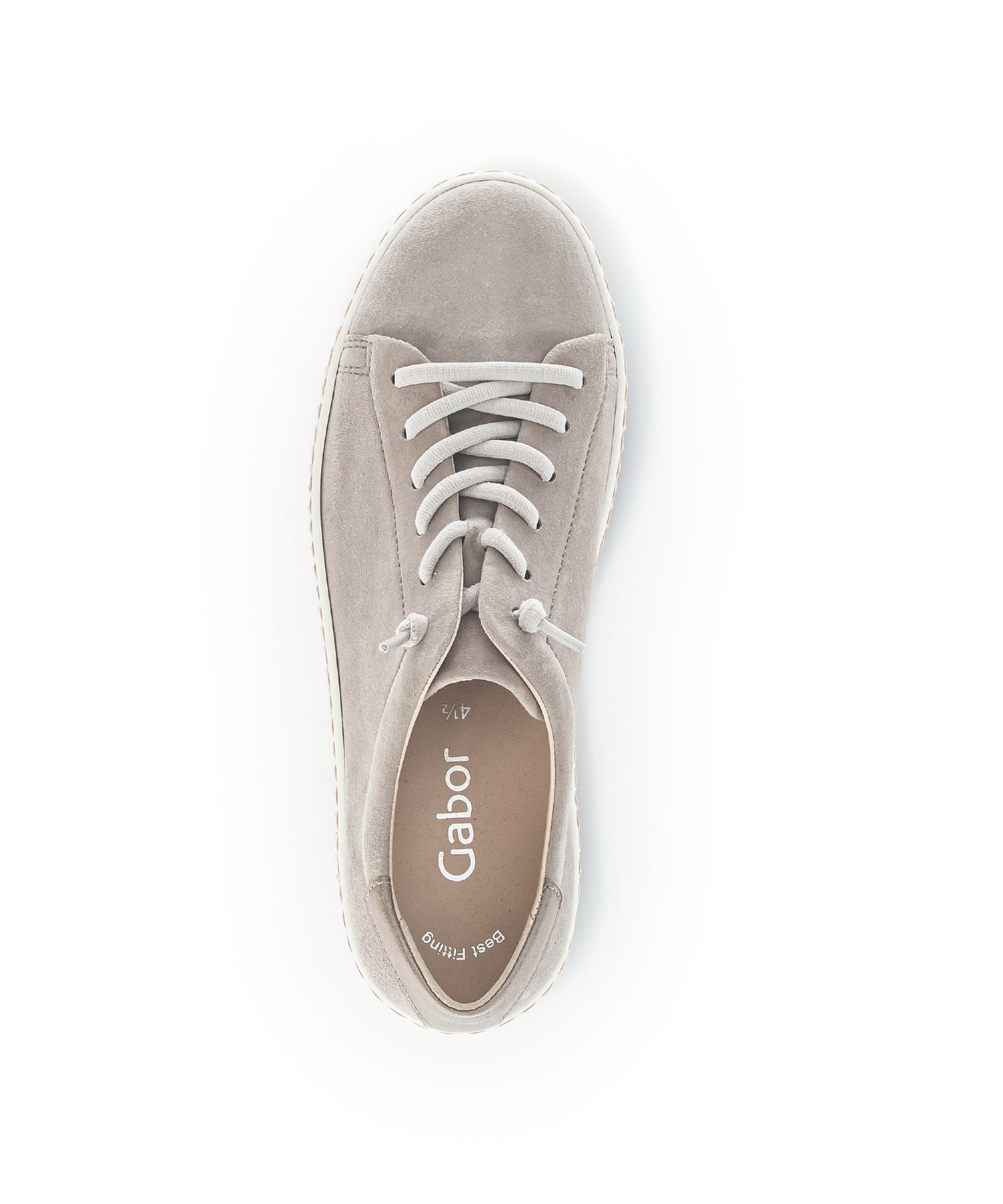 WOODALL Womens Trainers Taupe