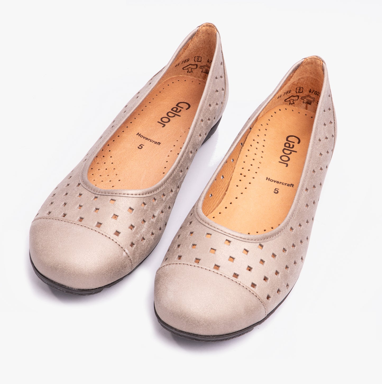 RUFFLE Womens Shoes Light Gold