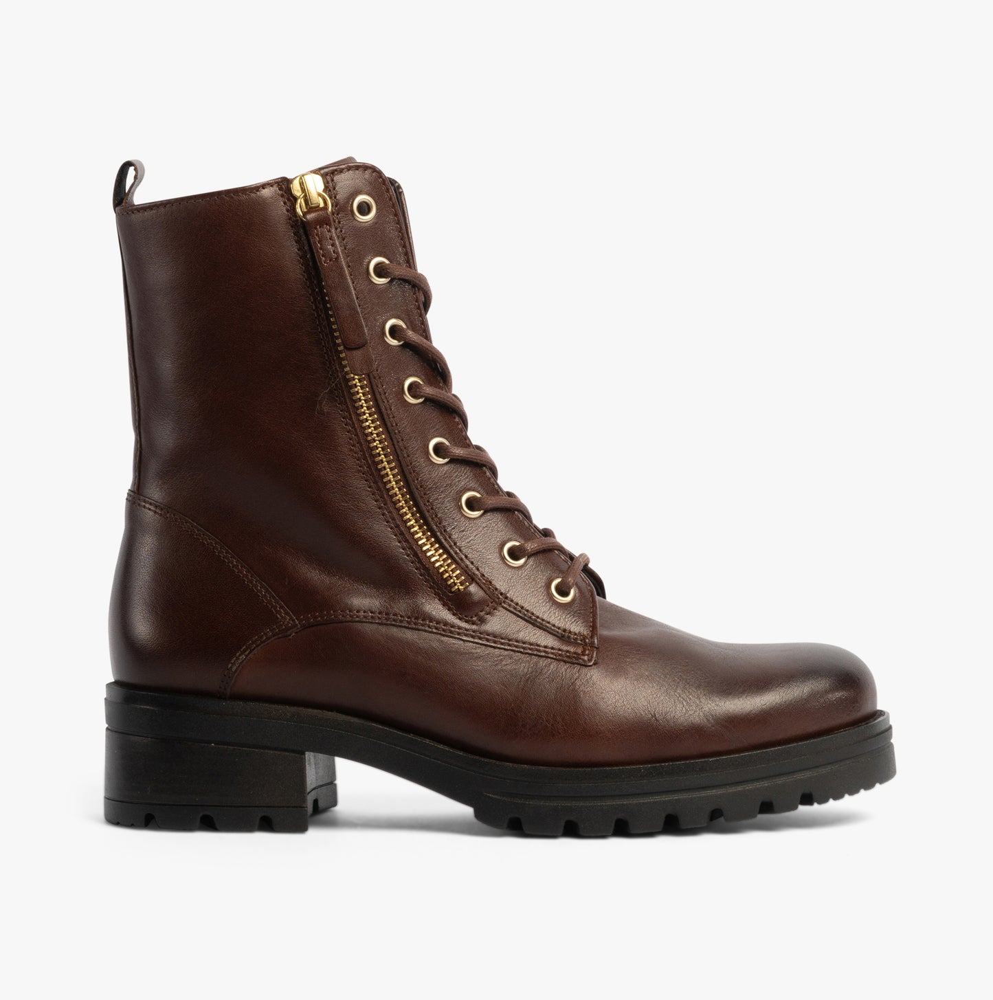SERVE Womens Ankle Boots Brown