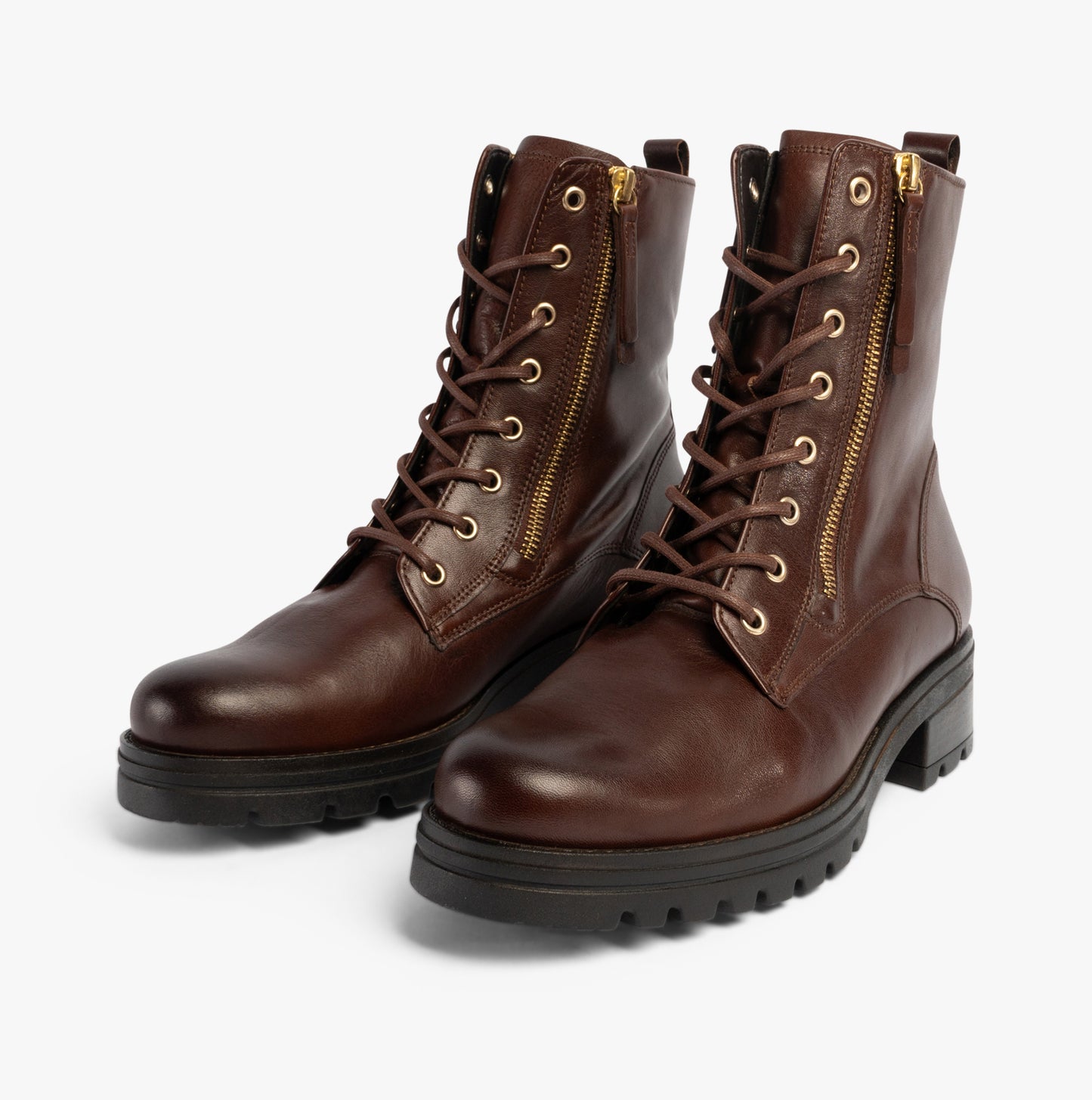 SERVE Womens Ankle Boots Brown