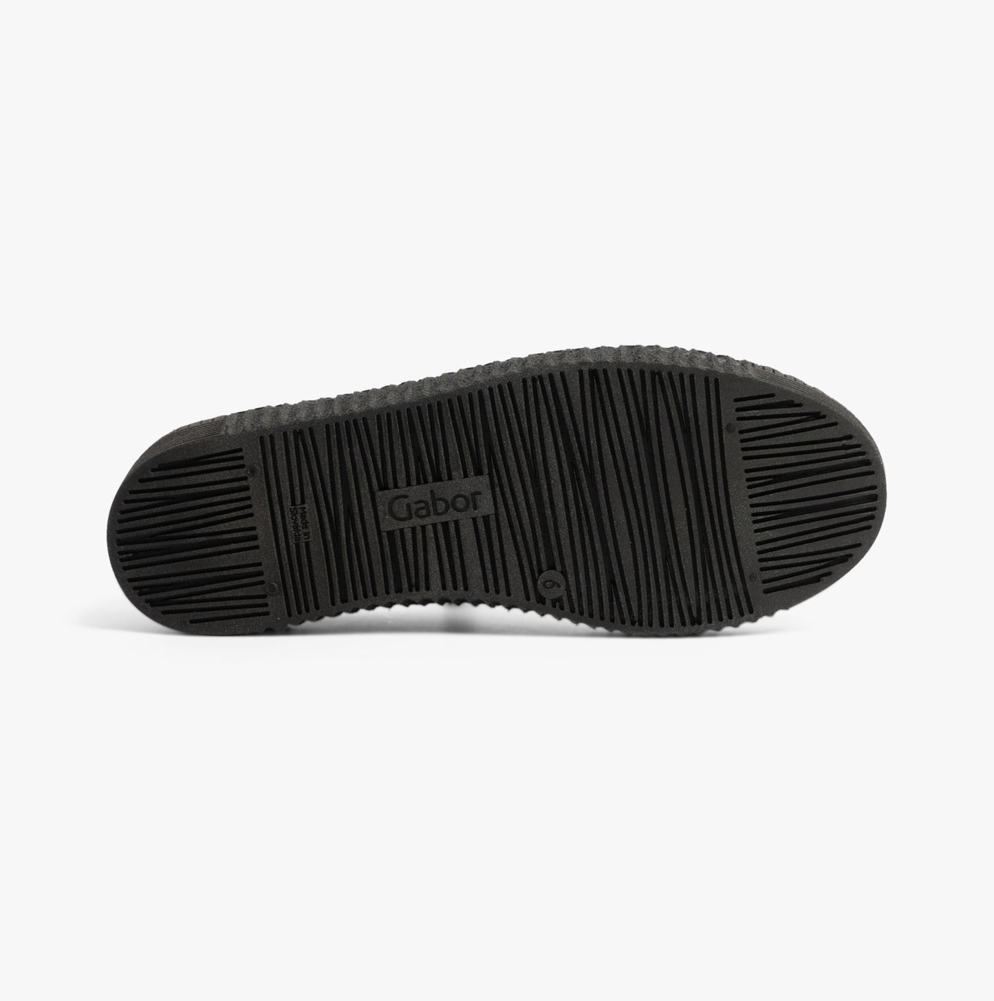 WISDOM Womens Trainers Black Patent
