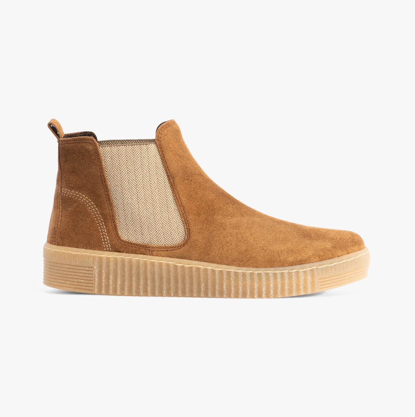 LOURDES Womens Ankle Boots Cognac