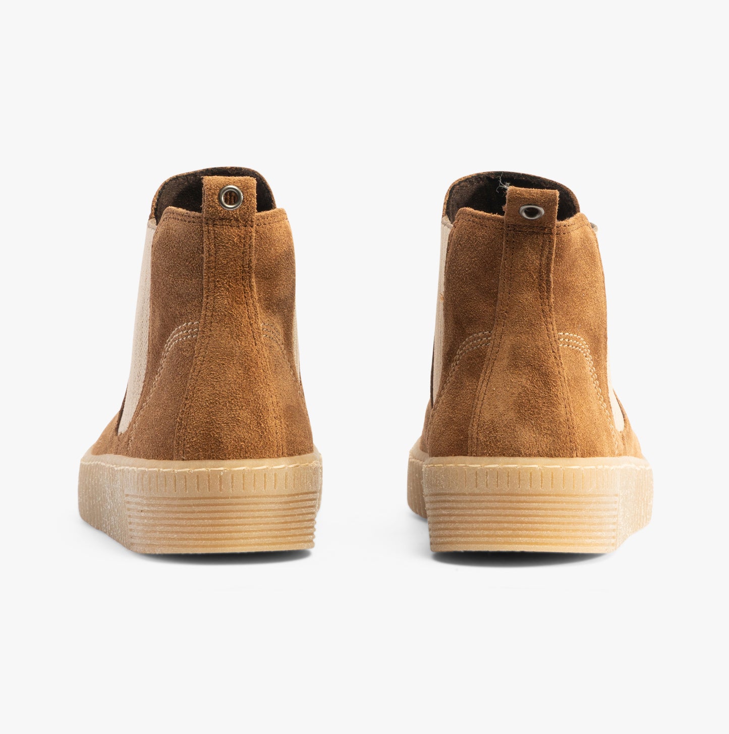 LOURDES Womens Ankle Boots Cognac