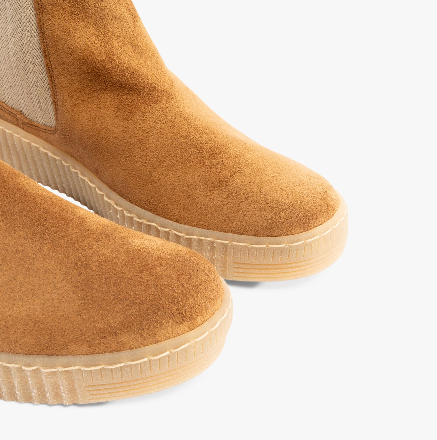 LOURDES Womens Ankle Boots Cognac