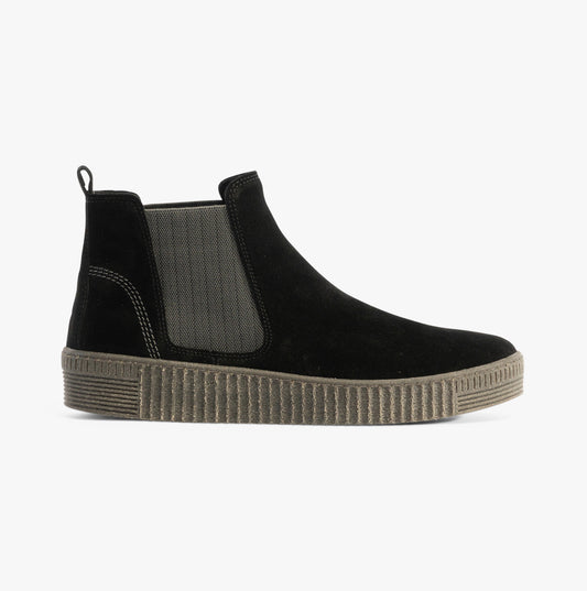 LOURDES Womens Ankle Boots Black