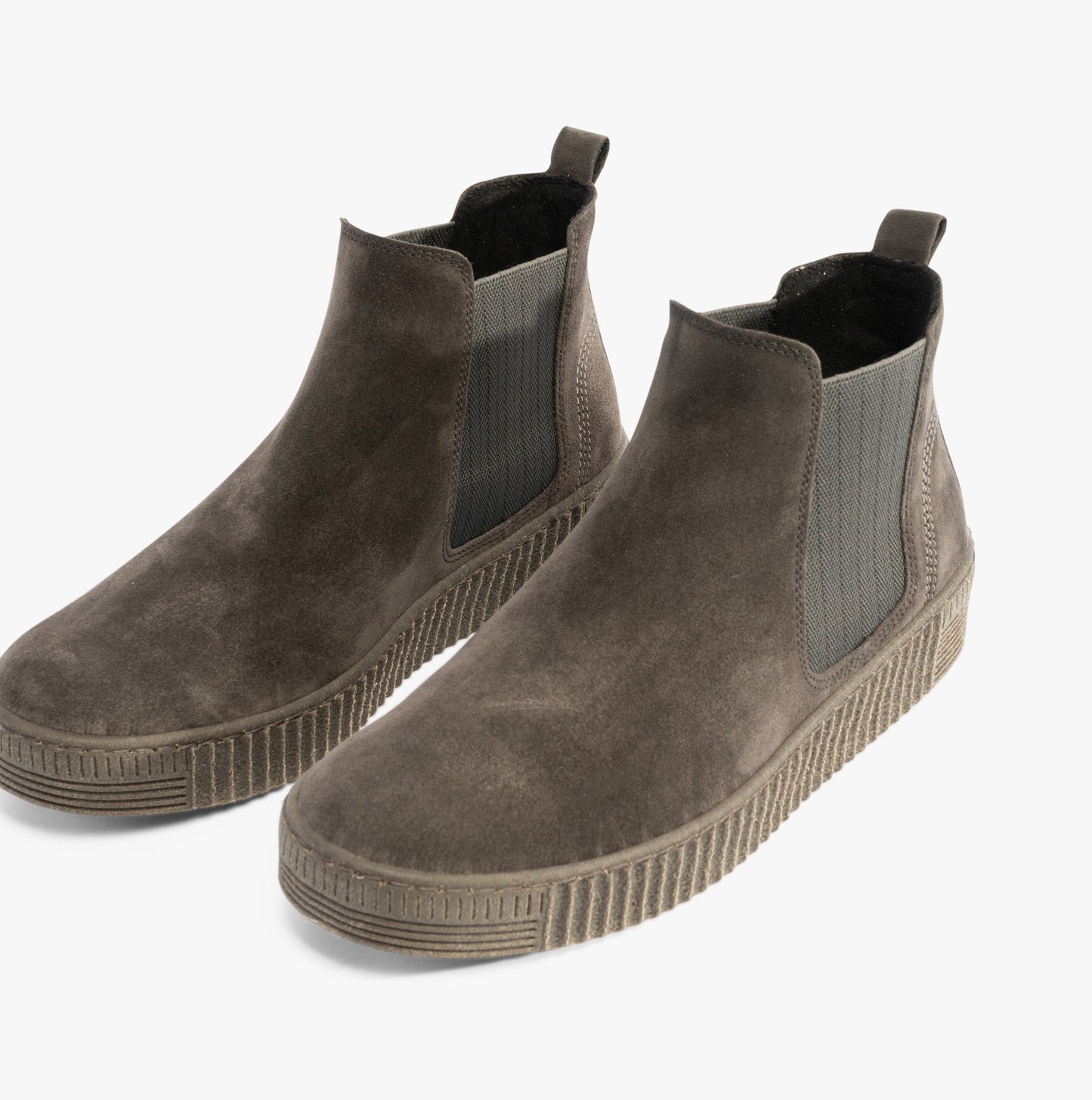LOURDES Womens Ankle Boots Grey