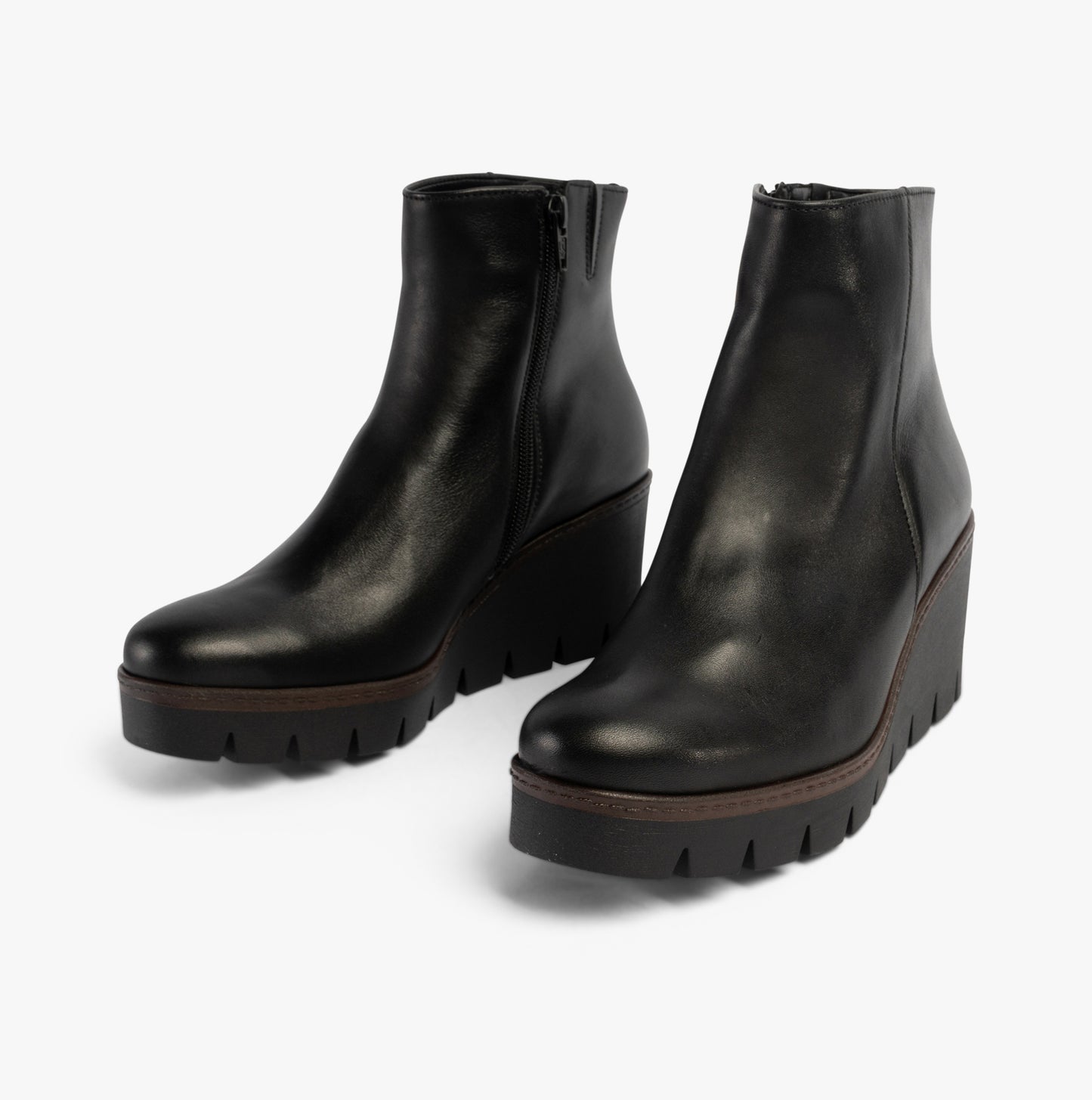 UTOPIA Womens Ankle Boots Black