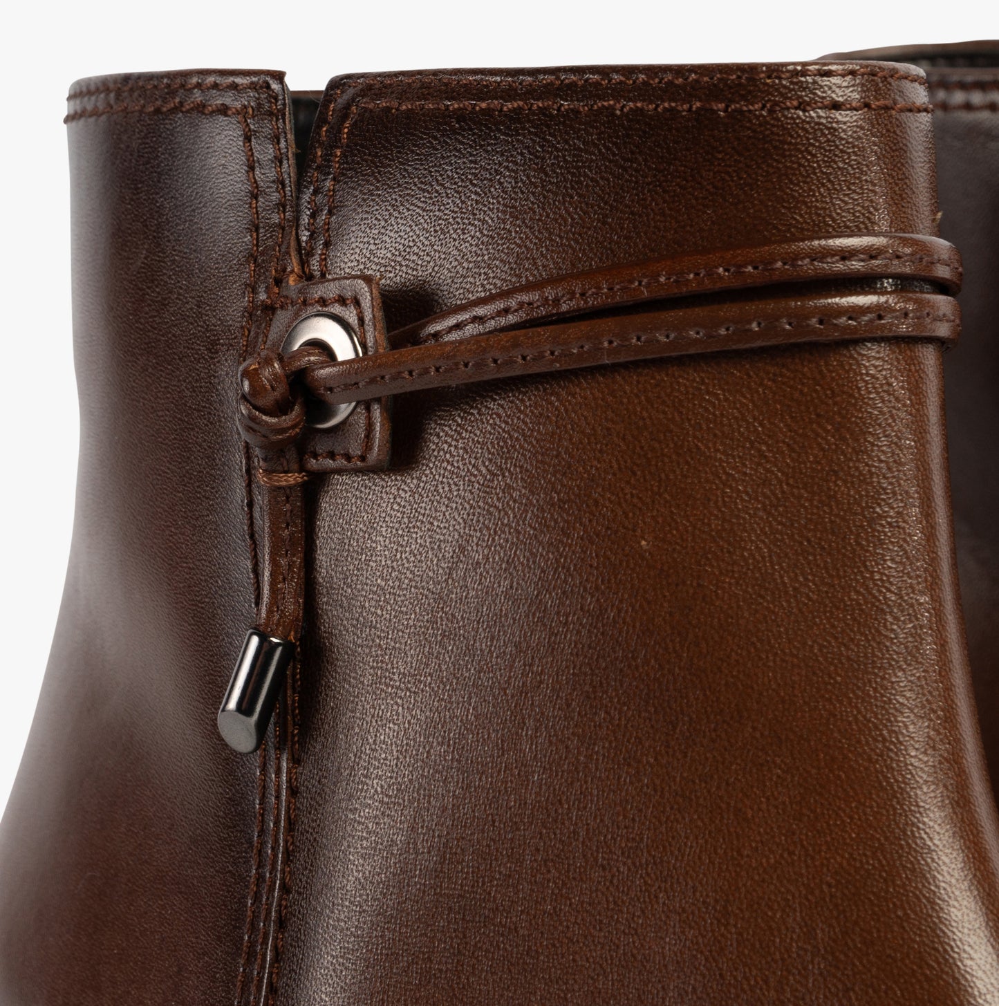 ELA Womens Ankle Boots Brown