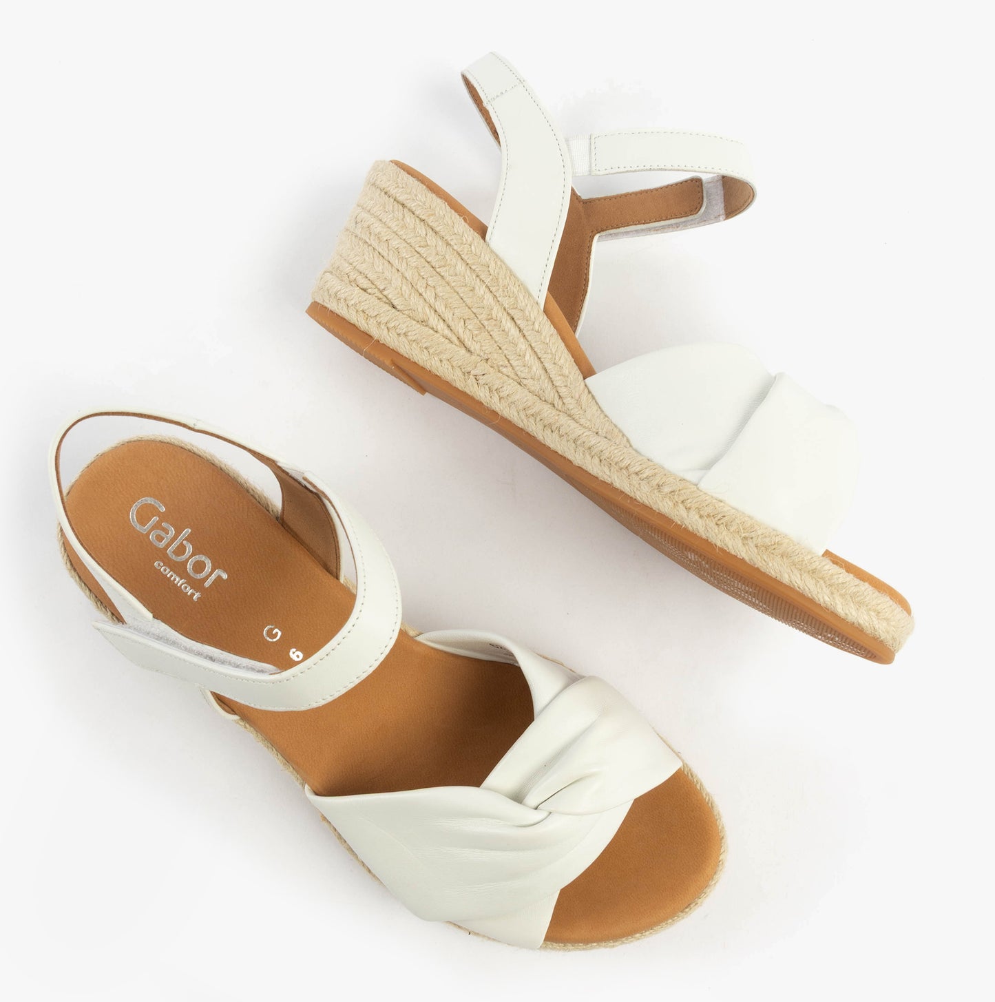MOON Womens Sandals White