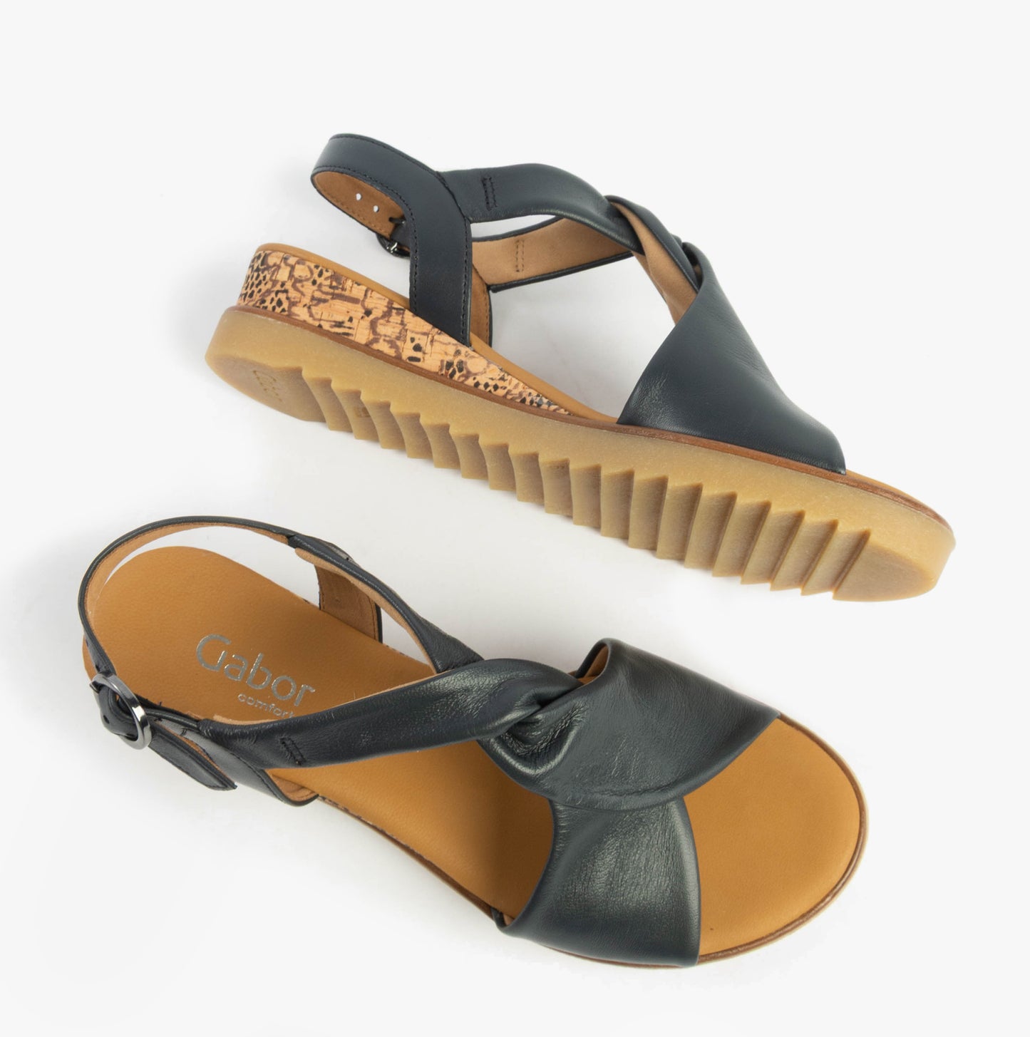 RICH Womens Sandals Dark Navy