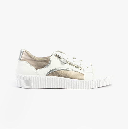 WEMO Womens Trainers White