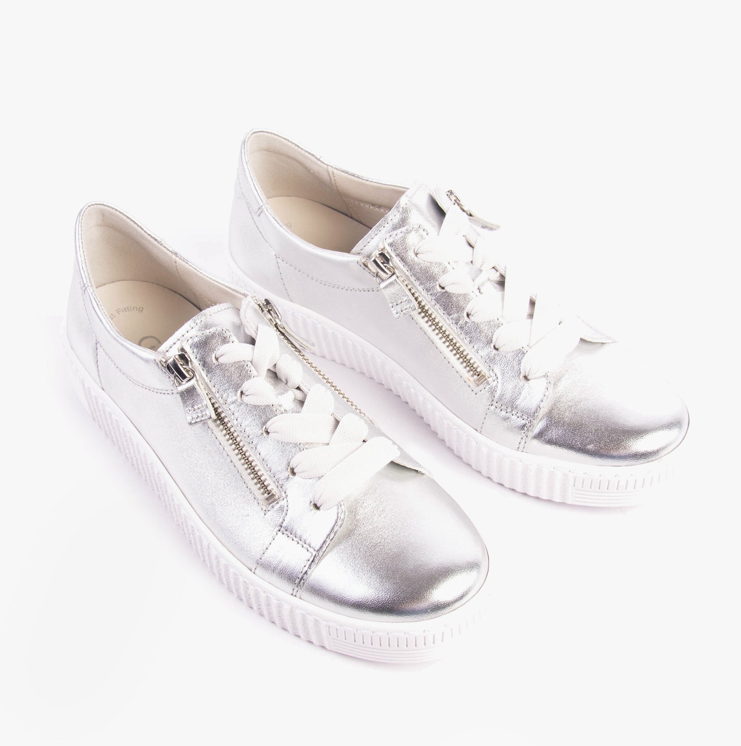 WISDOM Womens Trainers Silver