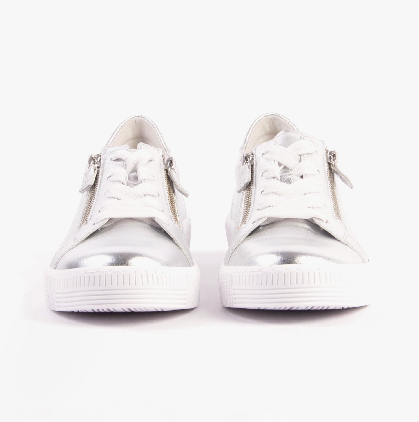 WISDOM Womens Trainers Silver