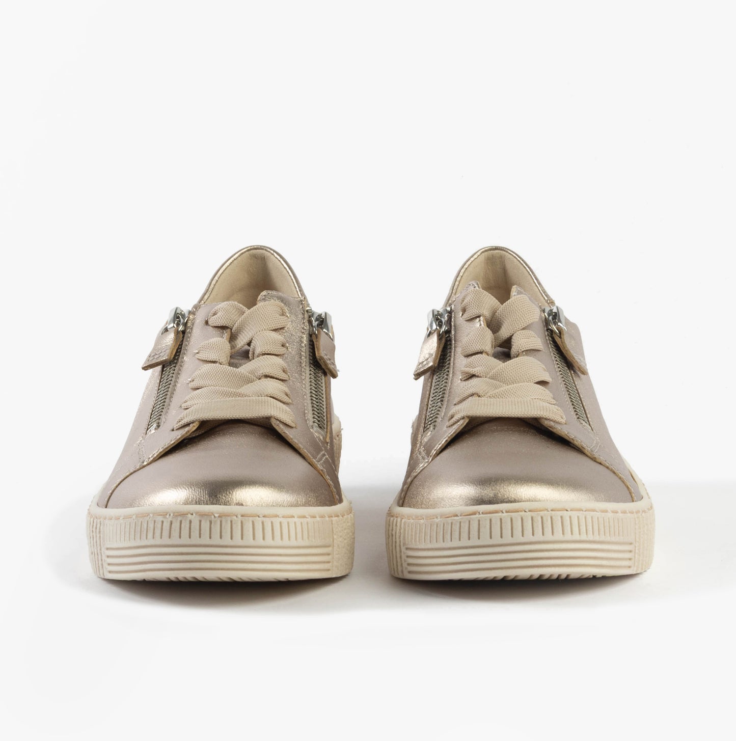WISDOM Womens Trainers Beige